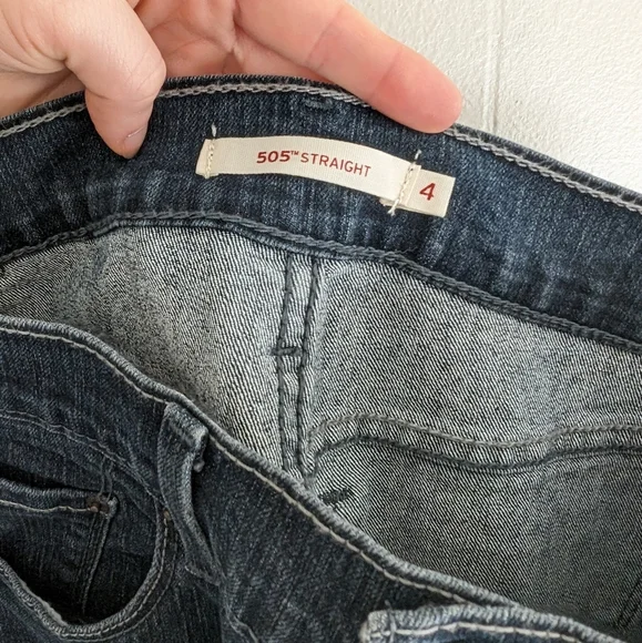 Levi's 505 Straight Jeans - Picture 7 of 8